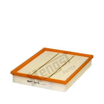 Фильтр воздушный Opel Vectra 1.6-3.2 i/CDTI/Turbo/DTI 02-, Hengst, E475L,