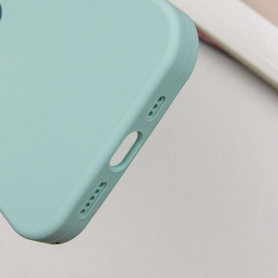 Чехол Silicone Case Full Protective (AA) для Apple iPhone 16 Plus (6.7") Бирюзовый / Beryl | Зображення 5