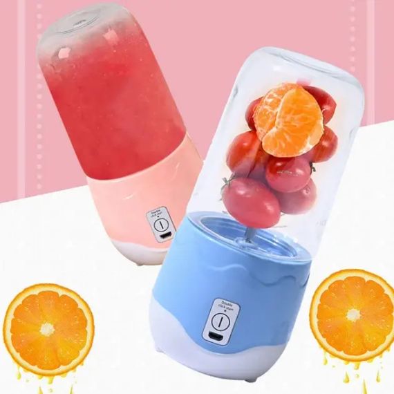 Дорожня чашка-блендер з USB 400мл, Переносний міні-блендер / Подрібнювач для смузі | Зображення 3