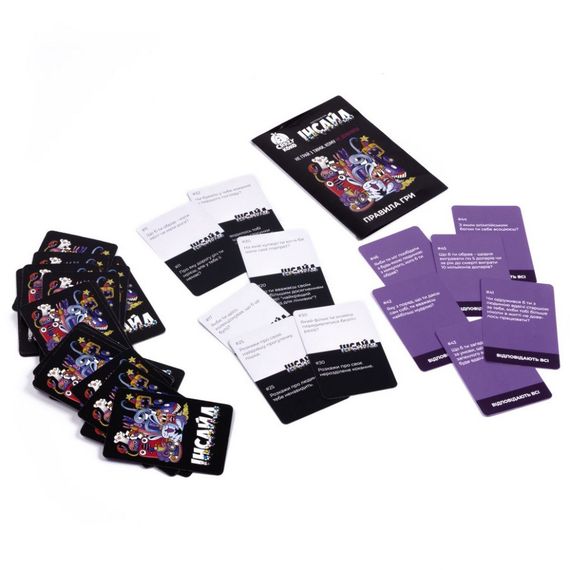 Карточная игра "Инсайд" VT5903-03, 50 карточек, правила игры | Зображення 1