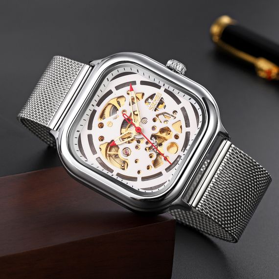 Чоловічий годинник Skmei 9184SI Silver | Зображення 2