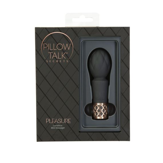 Вибромассажер Pillow Talk Secrets - Pleasure - Clitoral Vibrator Wand - Black | Зображення 5