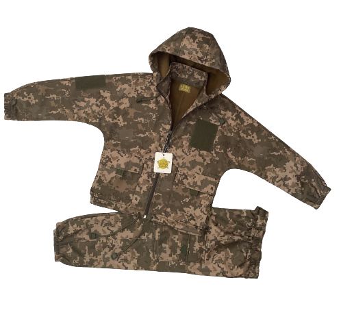 Костюм підлітковий ARMY KIDS ПІЛОТ теплий камуфляж піксель зріст 164-170 см | Зображення 5