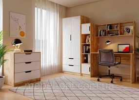 Детская модульная комната Teenager (Тинейджер) корпус Тахо/фасады Графит, выбор цвета корпуса и фасадов