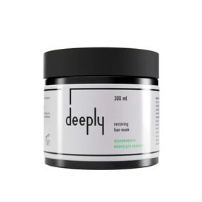 Відновлююча маска для волосся deeply restoring hair mask (300 мл)