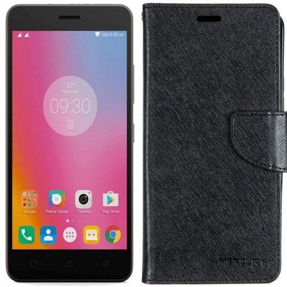 Чохол-книжка Goospery для Lenovo Vibe K6 чорний | Зображення 1