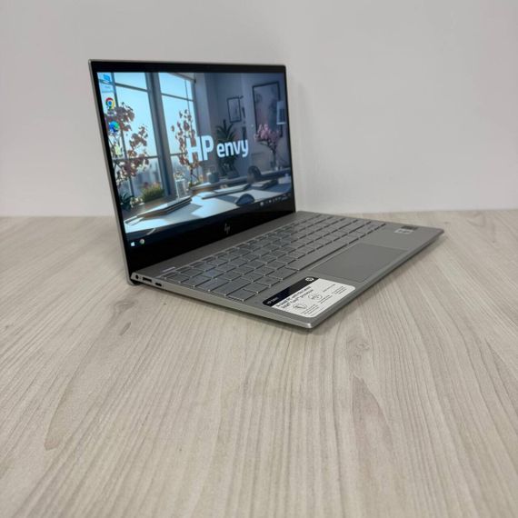 Ультрабук Б-класс HP Envy 13-aq1013dx / 13.3" (3840x2160) IPS Touch / Intel Core i7-1065G7 (4 (8) ядра по 1.3 - 3.9 GHz) / 8 GB DDR4 / 512 GB SSD NVMe / Intel Iris Plus Graphics / WebCam б/у | Зображення 3