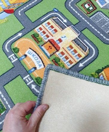 Дитячий килим з дорогою Містечко Small City | Зображення 2