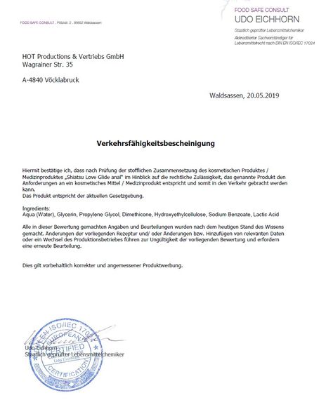 Лубрикант Анальний на водній основі Shiatsu Love Glide, 100 мл Sex Aura | Зображення 4