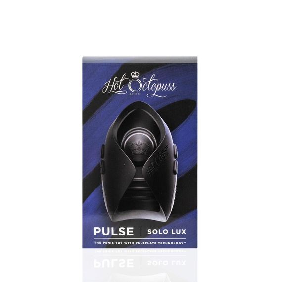 Игрушка для пениса Hot Octopuss PULSE SOLO LUX, пульсация, использование без рук | Зображення 9