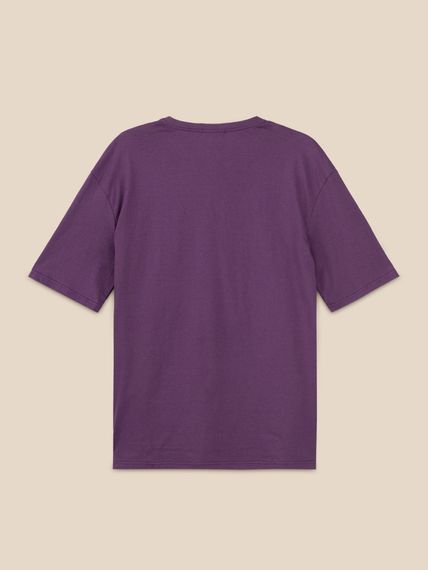 Футболка з принтом чоловіча LAWA P-MB02363 XL Сливовий shop (2000999576072) | Зображення 2