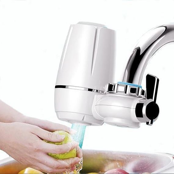 Насадка на кран для очистки воды Water Purifier Zoosen MAT CASE проточный бытовой фильтр | Зображення 3