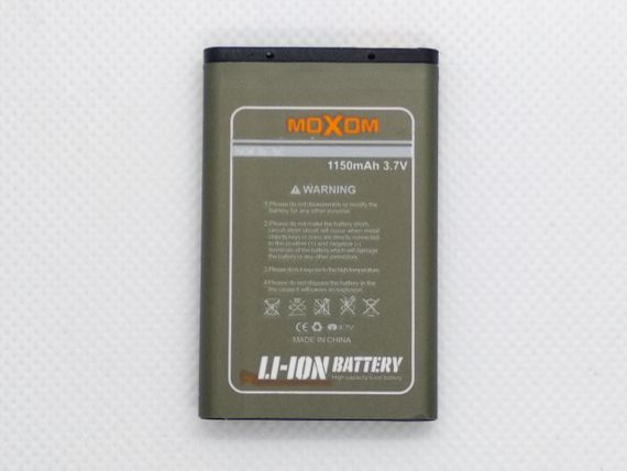 Аккумулятор (АКБ) MOXOM Nokia BL-5C 1150 mAh | Гарантия качества
