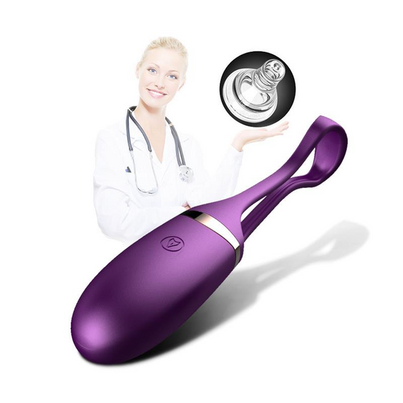 Віброяйце з пультом дистанційного керування - Vibrating Silicone Love EGG USB, BS6300002 Sex Aura | Зображення 5