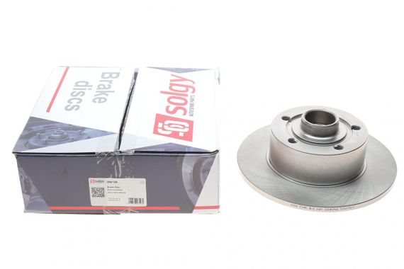Диск гальмівний задній Audi A4 94-01 245x10  208156 | Зображення 1
