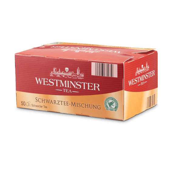 Чай чорний в пакетах Westminster 50 пакетів, Німеччина, Східно-Фризька Купаж
