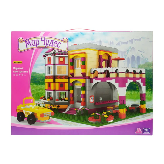 Розвиваюча гра для дітей від 6 и років Чарівна країна Конструктор-іграшка для дітей