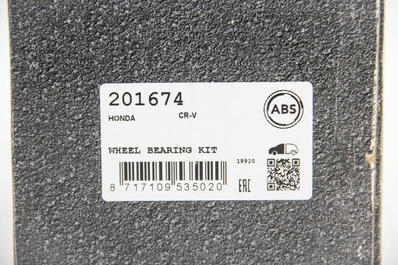 Підшипник маточини передньої Honda CR-V 1.6-2.2 i-DTEC 4WD 07-, ABS (201674) | Зображення 3