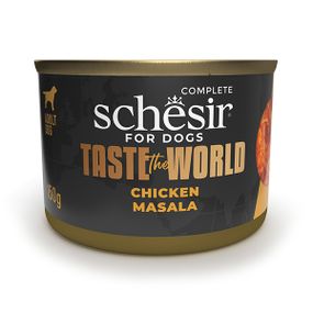 Schesir Dog Taste the World Chicken Masala вологий корм із куркою для собак 150 гр