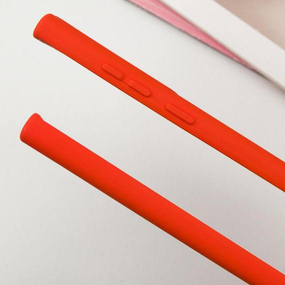 Чехол Silicone Cover Lakshmi Full Camera (AA) для Samsung Galaxy S25 Ultra Красный / Red | Зображення 3