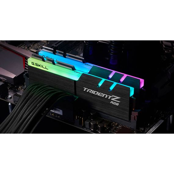 Модуль пам'яті для комп'ютера DDR4 64GB (2x32GB) 4400 MHz Trident Z RGB G.Skill (F4-4400C19D-64GTZR) | Зображення 2
