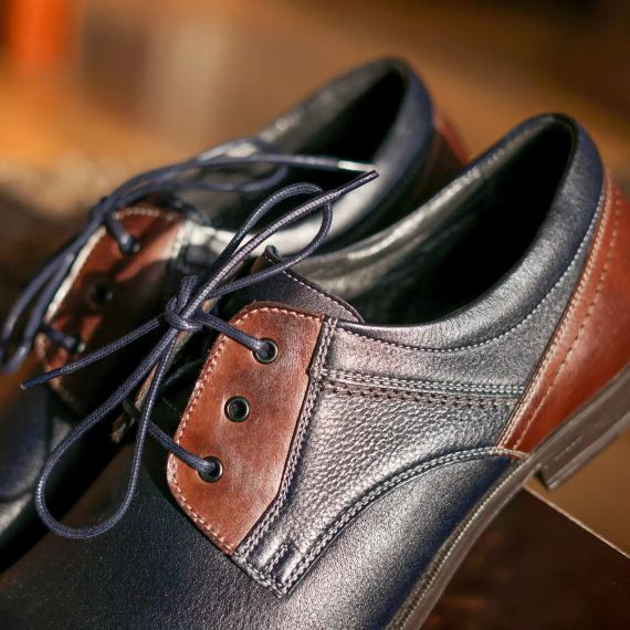 Сині туфлі польського виробництва Pan 42 розмір | Зображення 5