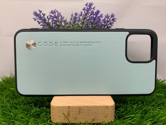 Чохол Google Pixel 4 шкіра голубий