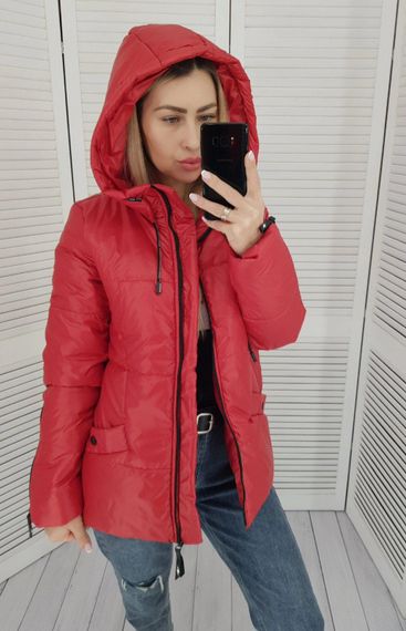Куртка 416 червоний