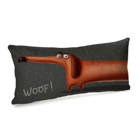 Подушка для дивану оксамитова Woof! 50x24 см (52BP_DOG009)