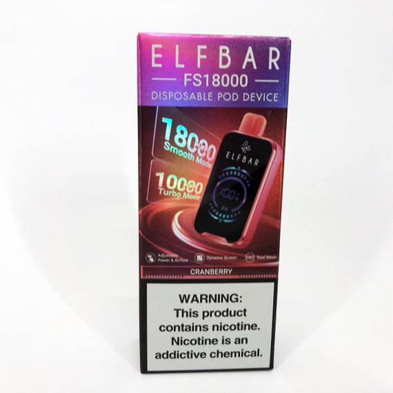 ELF BAR FS18000 5%. Журавлина (Cranberry) | Зображення 4