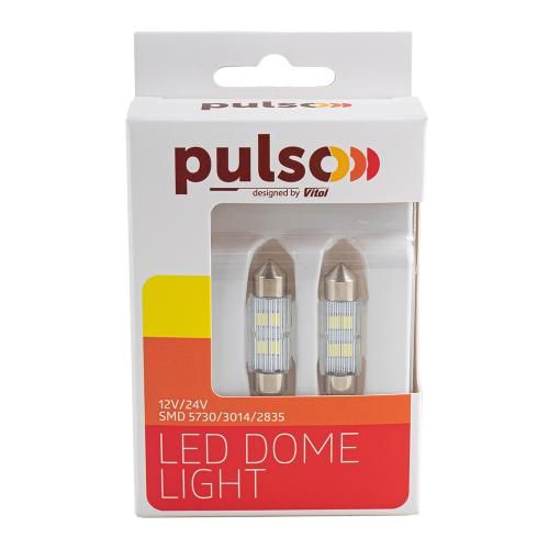 Лампа PULSO/софітні/LED SV8.5/T11x36mm/4 SMD-5730/9-18v/90Lm | Зображення 3