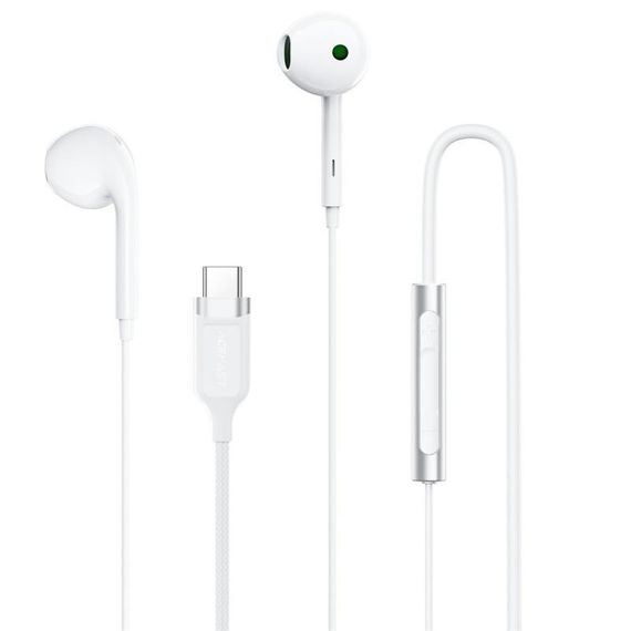 Стерео наушники Acefast L7 Type-C White