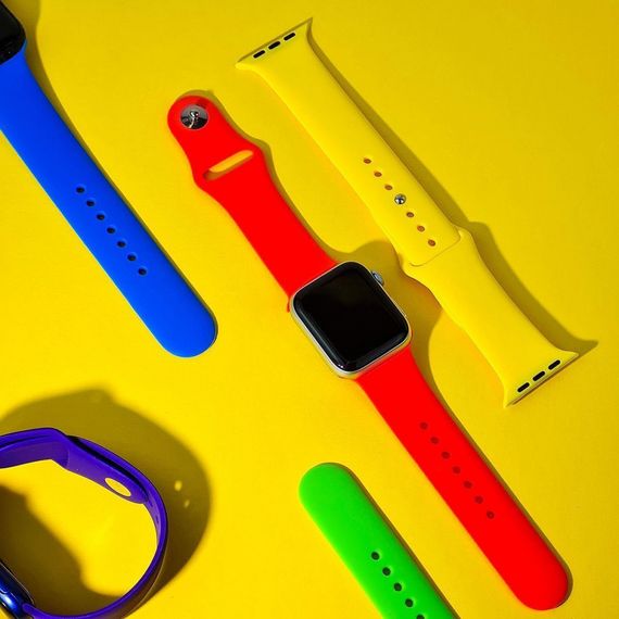 Ремешок для Apple Watch Sport Band 42/44/45/49 mm (S/M&M/L) 3pcs, purple, Apple Watch, 42/44/45/49 mm (S/M & M/L) 3pcs | Зображення 5