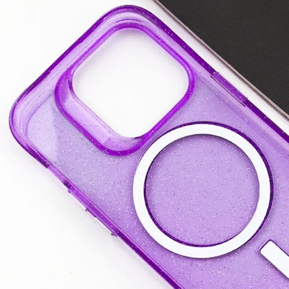 Чехол TPU Radiance with MagSafe для Apple iPhone 12 Pro Max (6.7") Purple | Зображення 7