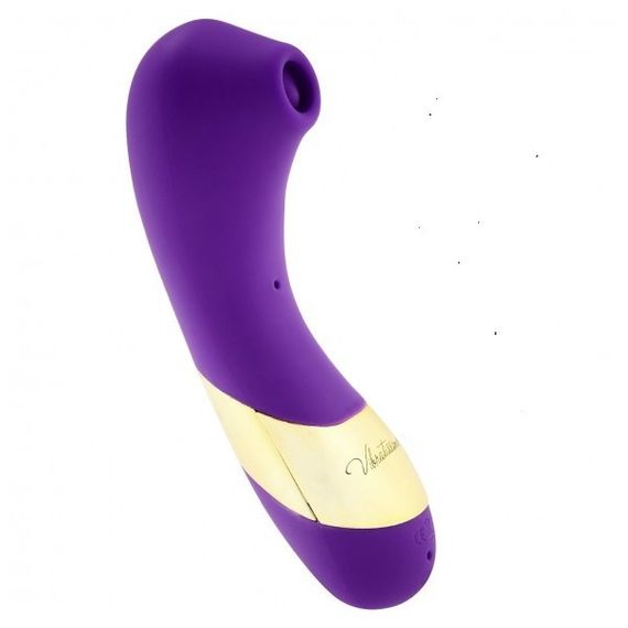 Вакуумно-хвильовий стимулятор клітора для орального сексу SECRET KISS + LICKER violet (Застосунок НЕ sexstyle | Зображення 1