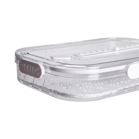 Контейнер для їжі пластиковий 32.5х22.5х6 см Білий HP-27-6 | Зображення 7