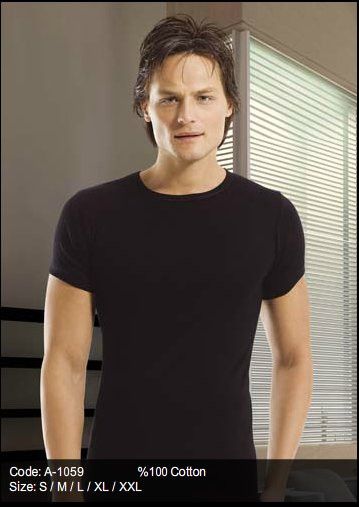 Футболка чоловіча з круглим вирізом. Модель 1059 OZTAS M