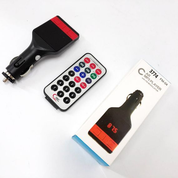 Передавач для музики в машину Fm-04, Пристрій для прослуховування музики TD-329 в автомобілі | Зображення 7