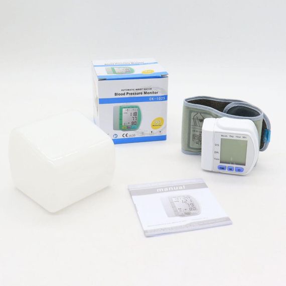 Тонометр цифровий на зап'ясті Automatic Blood Pressure / Автоматичний вимірювач артеріального тиску | Зображення 9