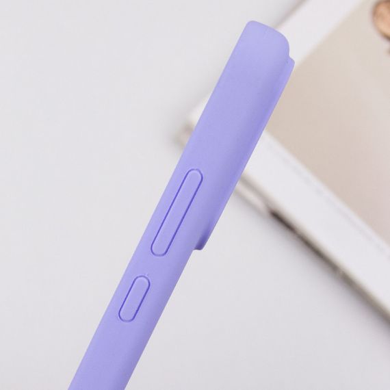 Чехол Silicone Cover Lakshmi (AAA) для Xiaomi Poco X6 / Note 13 Pro 5G Сиреневый / Dasheen | Зображення 4