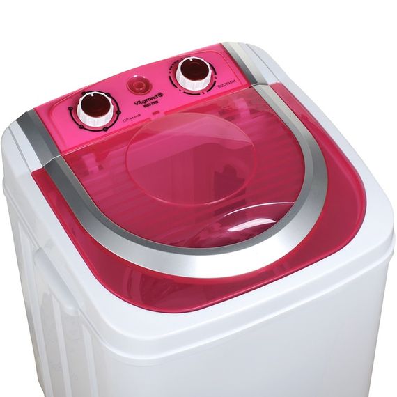 Пральна машина напівавтомат VILGRAND V145-2570. Колір: червоний | Зображення 3