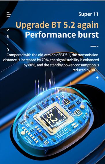 Бездротові навушники вакуумні bluetooth T3 | Зображення 1