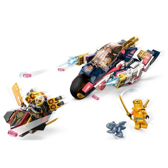 Конструктор LEGO Ninjago Перегоновий робобайк-трансформер Сори 384 деталей (71792) | Зображення 2