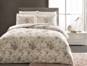 Постельное белье TAC Satin Digital 200×220 см Claudine Lila