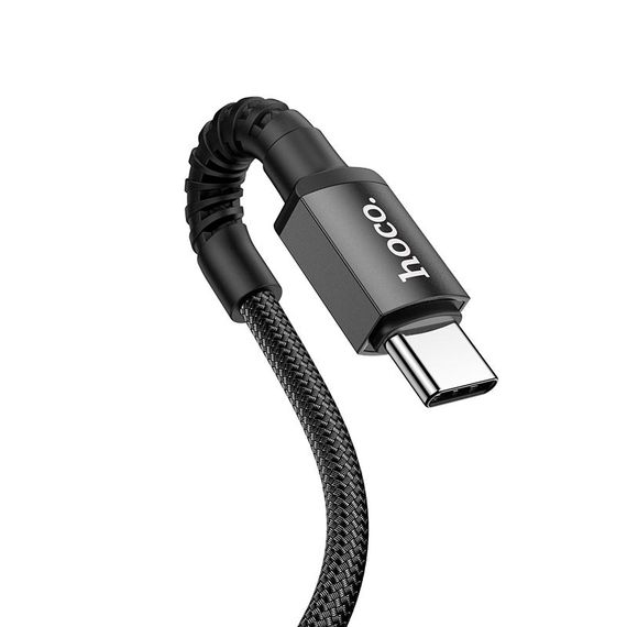 Дата кабель Hoco X71 "Especial" Type-C to Type-C 60W (1m) Черный | Зображення 3