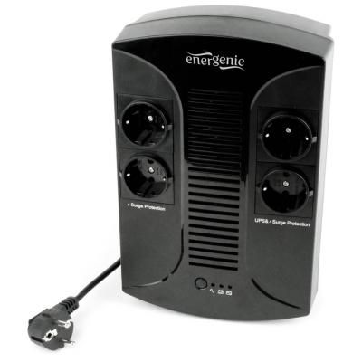 Пристрій безперебійного живлення EnerGenie EG-UPS-001 650VA, (EG-UPS-001) | Зображення 1