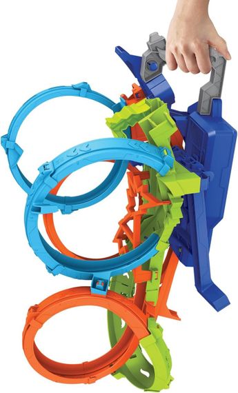 Трек Hot Wheels Action 4-Loop Crash Out: безумные виражи и петли | Зображення 2