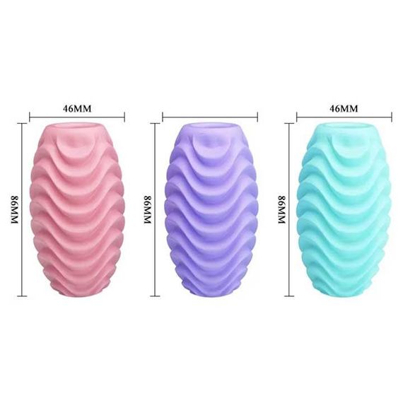 Яйцо-мастурбатор Pretty Love розовый | Зображення 8