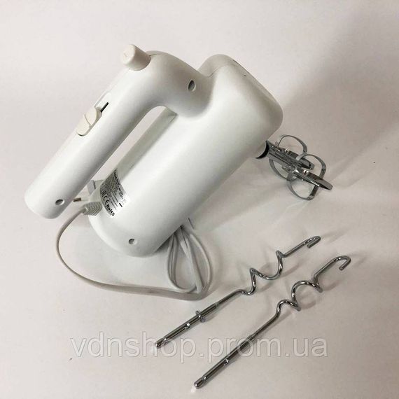 Миксер для приготовления теста и кремов, Миксер для домашнего кондитера Бытовой с насадками RU-78 | Зображення 2