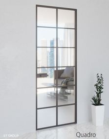 Двери межкомнатные AluDoors Quadro 1